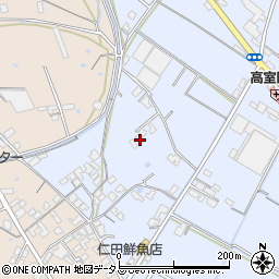 香川県観音寺市高屋町779周辺の地図