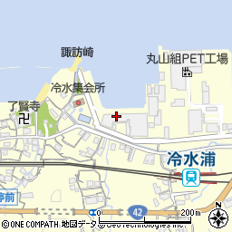 内海生コンクリート株式会社周辺の地図