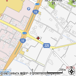 香川県三豊市豊中町上高野1910周辺の地図