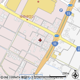 香川県三豊市豊中町本山甲1002周辺の地図