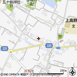 香川県三豊市豊中町上高野2208周辺の地図