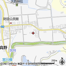 香川県三豊市豊中町上高野2813周辺の地図