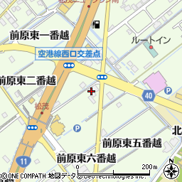 徳島新聞松茂専売所周辺の地図