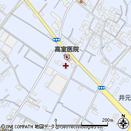 香川県観音寺市高屋町800周辺の地図
