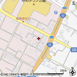香川県三豊市豊中町本山甲1001周辺の地図