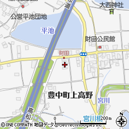 香川県三豊市豊中町上高野2774周辺の地図
