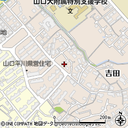 山口県山口市吉田3059周辺の地図