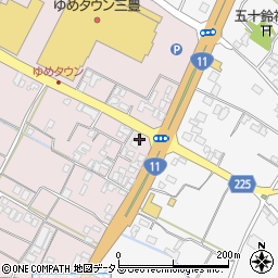 香川県三豊市豊中町本山甲1009周辺の地図