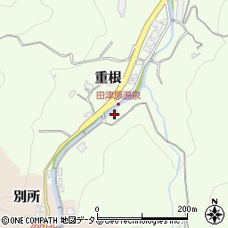 和歌山県海南市重根1709周辺の地図