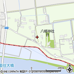 徳島県鳴門市大麻町津慈168-1周辺の地図