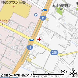 香川県三豊市豊中町上高野1904周辺の地図