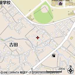 山口県山口市吉田2165周辺の地図
