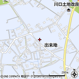 徳島県板野郡藍住町乙瀬出来地周辺の地図