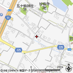 香川県三豊市豊中町上高野1818周辺の地図