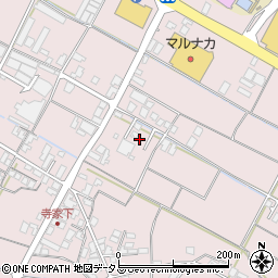 香川県三豊市豊中町本山甲1091周辺の地図