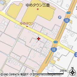 香川県三豊市豊中町本山甲994周辺の地図