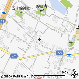 香川県三豊市豊中町上高野2194周辺の地図