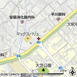 有限会社セブン平川店周辺の地図