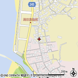 山口県下関市豊浦町大字涌田後地10013周辺の地図