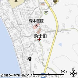 広島県呉市倉橋町釣士田7228周辺の地図