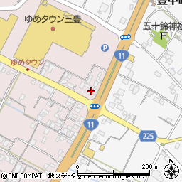 香川県三豊市豊中町本山甲3周辺の地図