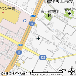 香川県三豊市豊中町上高野1926周辺の地図