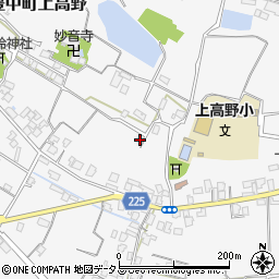 香川県三豊市豊中町上高野2231周辺の地図