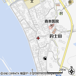 広島県呉市倉橋町釣士田7177周辺の地図