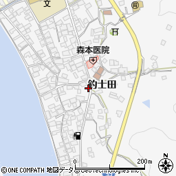 広島県呉市倉橋町釣士田7202周辺の地図