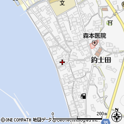 広島県呉市倉橋町釣士田7157周辺の地図