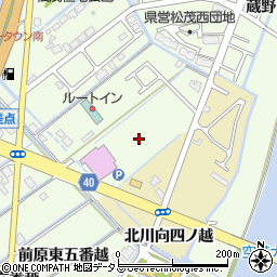徳島県板野郡松茂町中喜来宮前五番越周辺の地図