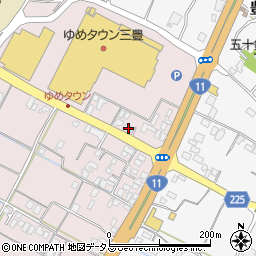 香川県三豊市豊中町本山甲14周辺の地図
