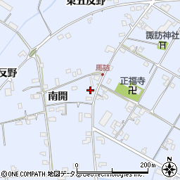 徳島県鳴門市大麻町東馬詰南開41-2周辺の地図