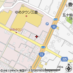 香川県三豊市豊中町本山甲12周辺の地図