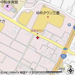 香川県三豊市豊中町本山甲976周辺の地図