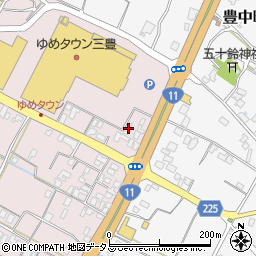 香川県三豊市豊中町本山甲7周辺の地図