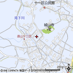 香川県三豊市豊中町岡本2568-1周辺の地図