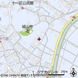 香川県三豊市豊中町岡本2599周辺の地図