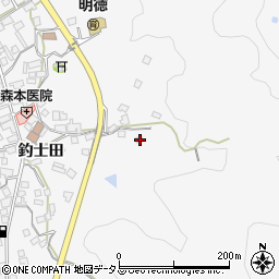 広島県呉市倉橋町釣士田7289周辺の地図