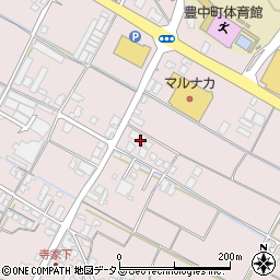 香川県三豊市豊中町本山甲1080周辺の地図