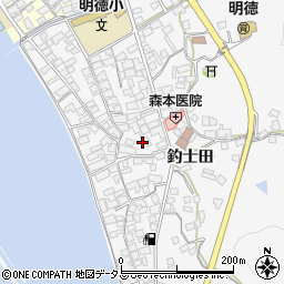 広島県呉市倉橋町釣士田7387周辺の地図