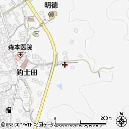 広島県呉市倉橋町釣士田7294周辺の地図