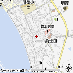 広島県呉市倉橋町釣士田7429周辺の地図