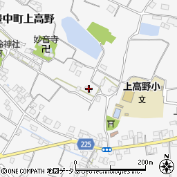 香川県三豊市豊中町上高野2240周辺の地図