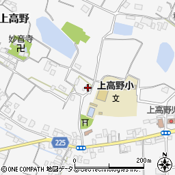 香川県三豊市豊中町上高野2250周辺の地図