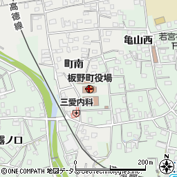 板野町役場　住民課年金・国保係周辺の地図