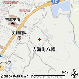 愛媛県今治市吉海町八幡周辺の地図