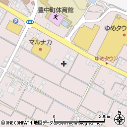 香川県三豊市豊中町本山甲959周辺の地図
