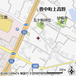 香川県三豊市豊中町上高野1955周辺の地図