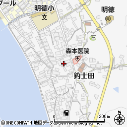 広島県呉市倉橋町釣士田7388周辺の地図